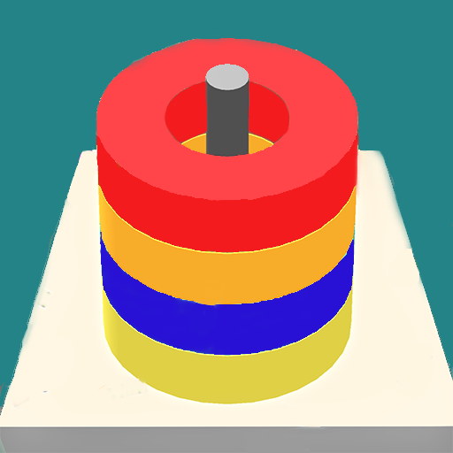 Sort it 3D : Hoop Stack Fun Puzzle Brain Games icon
