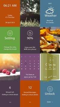 Zflip GO Locker Theme screenshot 4
