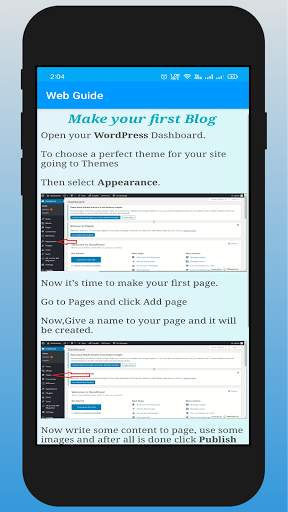 Web Guide - Free .com Domain screenshot 6
