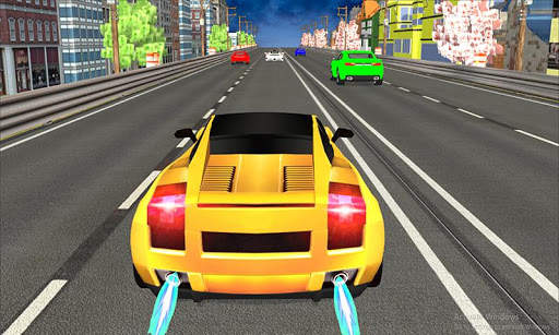 Racing in car 2018:City Highway Traffic Racer Sim screenshot 4