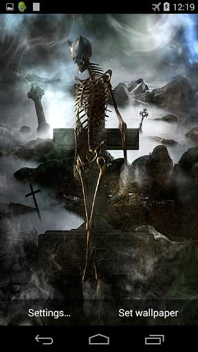 Skeleton Live Wallpaper screenshot 5