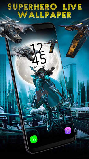 Women Hero APUS Live Wallpaper screenshot 1