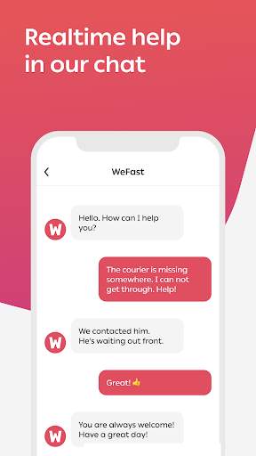 Wefast: Courier Delivery App screenshot 6
