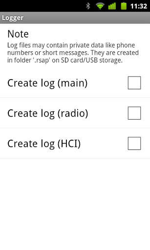 Bluetooth HCI Logger screenshot 1
