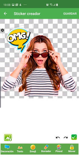 ✏️Crear stickers para Whatsapp - WAStickerApps screenshot 1