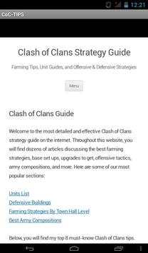 CoC Tips & Tricks screenshot 1