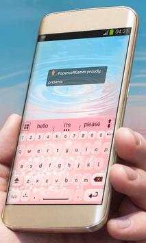Pale Pink AiType Theme screenshot 1