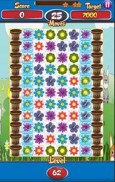 Flower Crush Mania - Match 3 Puzzle screenshot 4