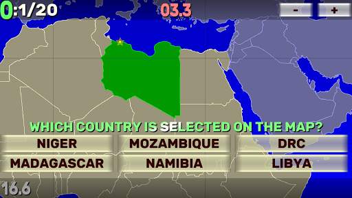 World Map Quiz: Coutries, Capi screenshot 13
