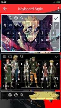 Boruto Keyboard screenshot 1