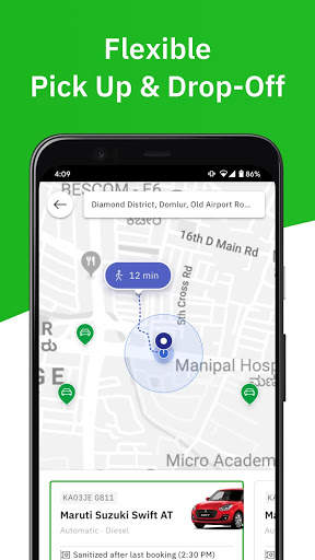 Zoomcar - Sanitized Self-drive car rental service screenshot 4