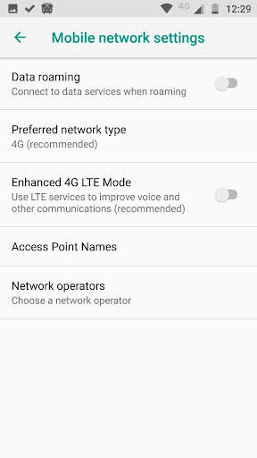 2G 3G 4G LTE Switcher screenshot 4