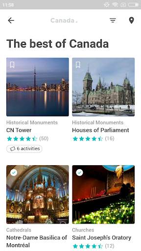Canada Travel Guide in English with map screenshot 3