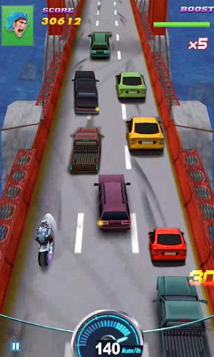 Moto racing -  Traffic race 3D screenshot 4