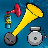 Loud air horn with various sound effect. on 9Apps