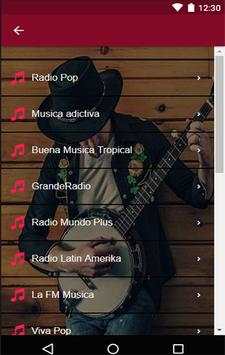 Kostenlose Latin Musik: Radio Latina Online screenshot 2