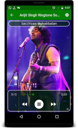 Arijit Singh Ringtone Songs screenshot 4