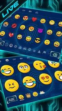 Live Fingerprint Keyboard Theme screenshot 3