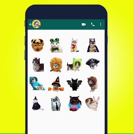 Best Cat Stickers for Chat WAStickerApps 2020 screenshot 6