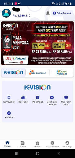 TV VOUCHER screenshot 1