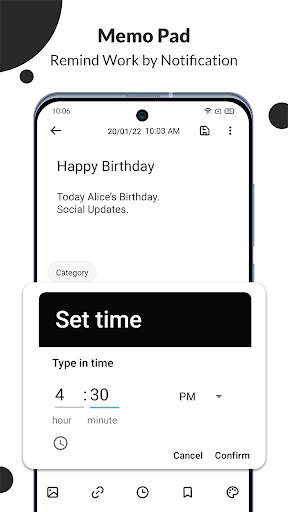 Notepad for Android screenshot 4