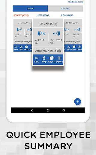 iTimePunch Multi User Hour Tra screenshot 5