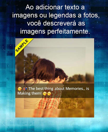 Adicionar Texto & Adesivos a fotos App 🇧🇷(2020) screenshot 11