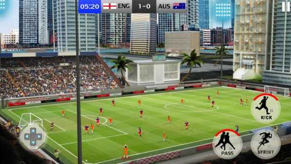 Calcio Lega Evoluzione 2019: Gioca a Score Game screenshot 3