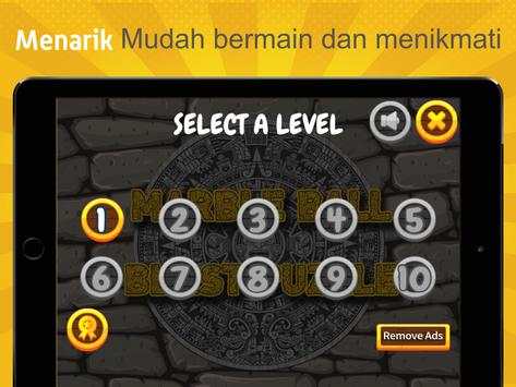 Marmer ledakan bola puzzle screenshot 9