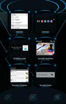 Next Launcher 3D Theme Crystal screenshot 7