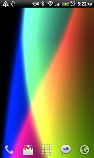 Chroma Wave Free LiveWallpaper screenshot 2