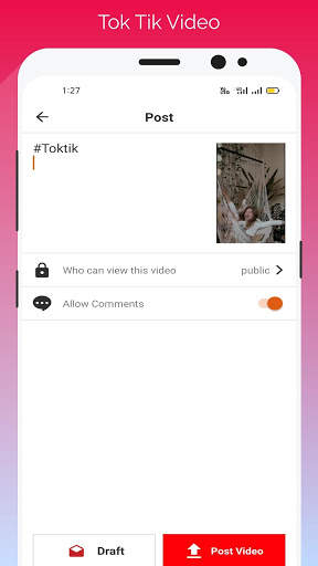 Tok Tik Video | Made in India | Short Video App 1 تصوير الشاشة