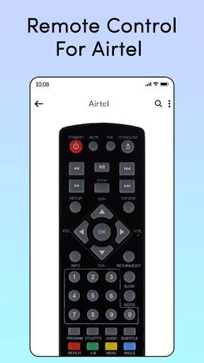 Remote Control For Airtel screenshot 2
