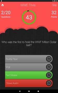 Trivia for WWE स्क्रीनशॉट 7