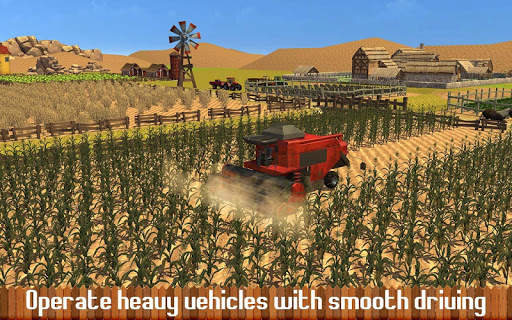 pertanian sim traktor bukit screenshot 3