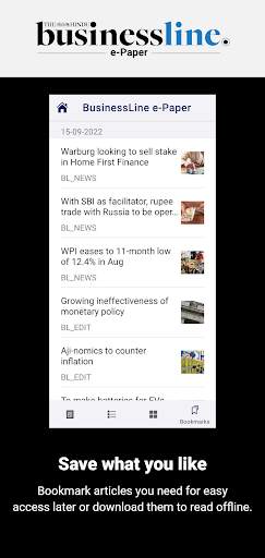 The Hindu BusinessLine ePaper screenshot 2