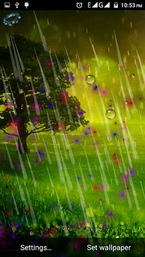 Drops Rain Live Wallpaper screenshot 5