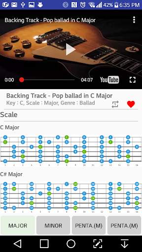 Backing Track Portal(Guitar Backing Tracks) screenshot 2