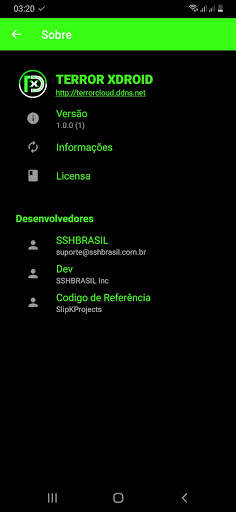 TERRORXDROID SSH/SlowDNS/SSL) screenshot 3