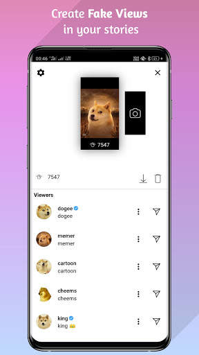 Fauxy Insta - Fake Insta Chat Post Story Prank screenshot 6