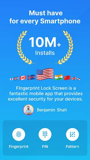 Fingerprint Lock Screen 1 تصوير الشاشة
