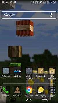 Blockcraft Live Wallpaper free screenshot 1