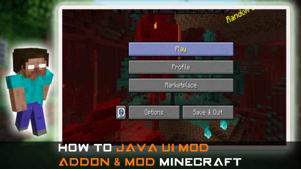 Java Edition UI Mod Addon screenshot 3