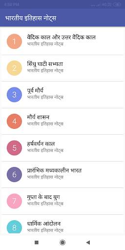Indian History | भारतीय इतिहास screenshot 2