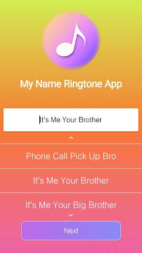 My Name Ringtone App screenshot 3
