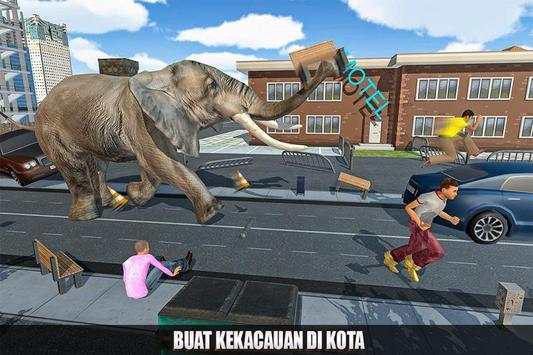 simulator gajah: mengamuk kota screenshot 1