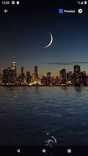 Moon Over Water Live Wallpaper screenshot 6