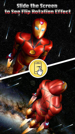 3D Iron Hero Live Wallpaper screenshot 4