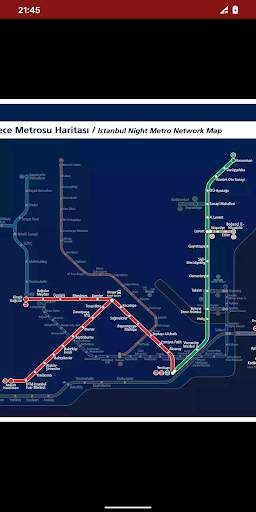 Metro Map: Istanbul (Offline) screenshot 3