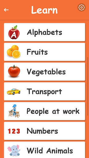 Kids Preschool Learning & Quiz 3 تصوير الشاشة